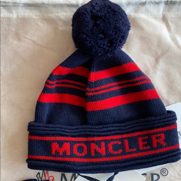 NEW Auth.MONCLER Hat/beanie w/GLOVES/mittens ITALY - Picture 4 of 16